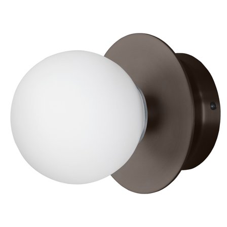 Globen lighting Art Deco væglampe, bronze/hvid - Bronze, vit | KitchenOne