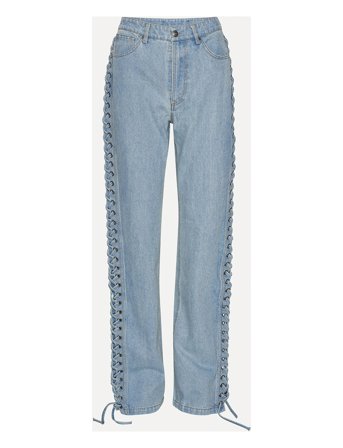 ROTATE Birger Christensen | Laced Straight Leg Jeans | 29