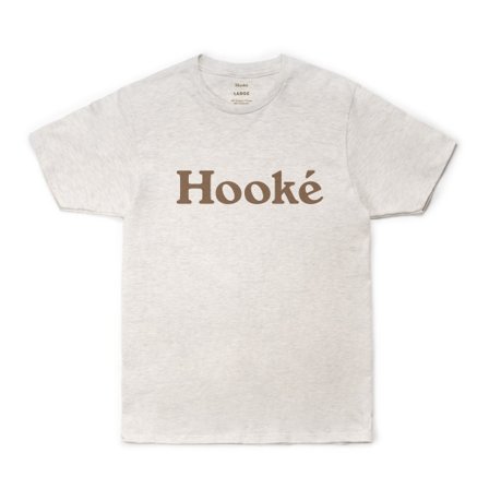 Hooke Original Tee Oatmeal - S