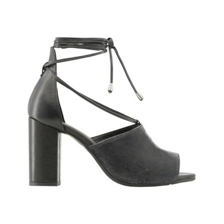 Made in Italia, Amalia Sandals Zwart, Dames, Maat:39 EU