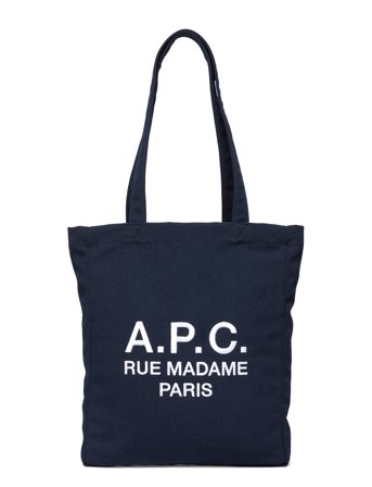 A.P.C. Tote Lou Rue Madame - Navy - ONE SIZE