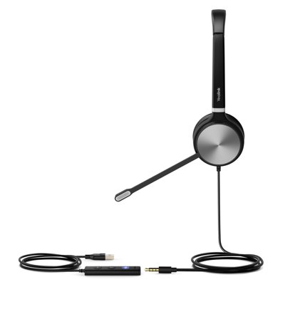 YEALINK UH36 wired stereo-headset, Teams, USB-A