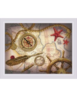 Broderipakke Bilde Skattejakt - Riolis