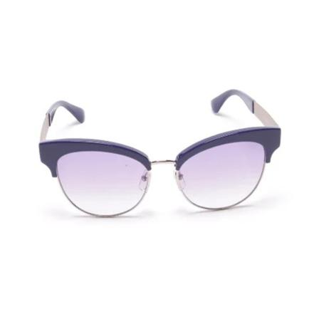 Moschino Pre-Owned, Pre-owned Plastic sunglasses Blauw, Dames, Maat:ONE Size