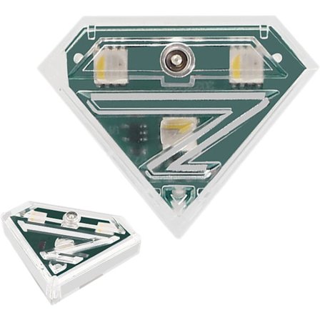 LED-lys, tågelys, vandtæt drone-lys med USB-genopladelig