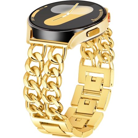 Galaxy Watch 7 6 5 4 FE -ranneke, 20 mm Cowboy-ketju, Galaxy Watch 4 5 6 7 -ranneke 40 mm 44 mm, Naisten metalliranneke Watch Bands Watch 6 4 -