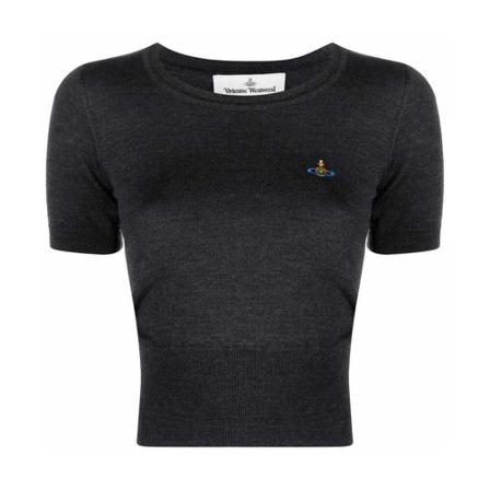 Vivienne Westwood, T-Shirts Zwart, Dames, Maat:S