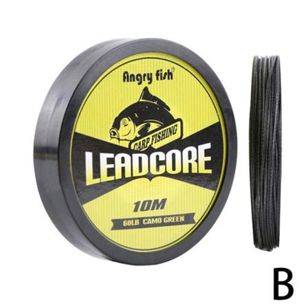 10m Lead Core Carp Fishing Braid Line 25lb / 35lb / 45lb / 60lbs