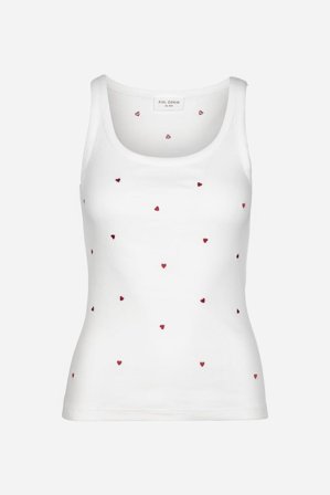 CAMILLA PIHL - Pam Rib Singlet - Berry - L