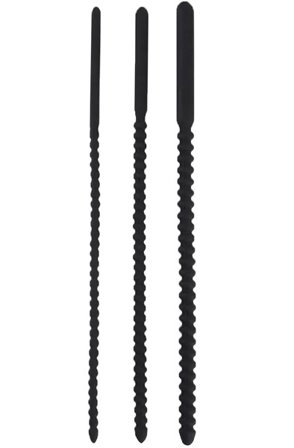 Kiotos Threaded Silicone Urethral Sound Set - Woome.pl