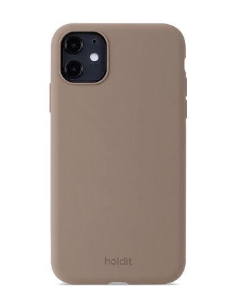Holdit Silicone Case Mocha Brown - Purple - IPHONE 11/XR
