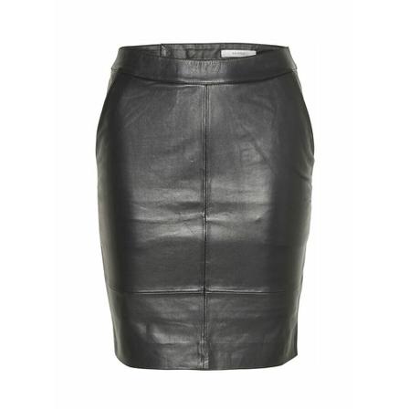 Gestuz Nederdel Char Mini Sort, Dame
