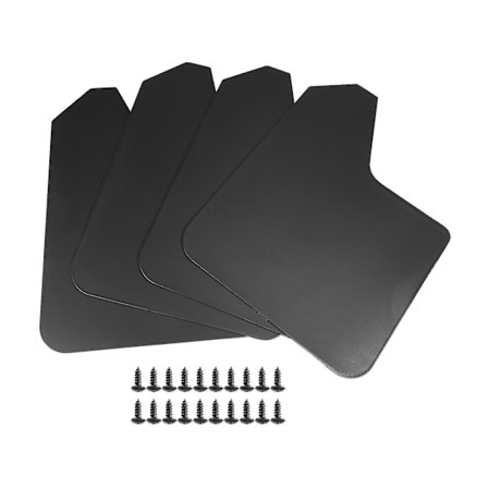 4 stk. Universelle Mud Flaps til Bil Pickup Van Truck Mudflaps Mudguards Splash Guards med Skruer Haoyi
