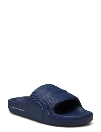 Adilette 22 Shoes Summer Shoes Pool Sliders Blå Adidas Originals*Betinget Tilbud