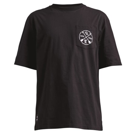 ColourWear Men's Arrow Tee Men short-sleeved sweaters Black XXL