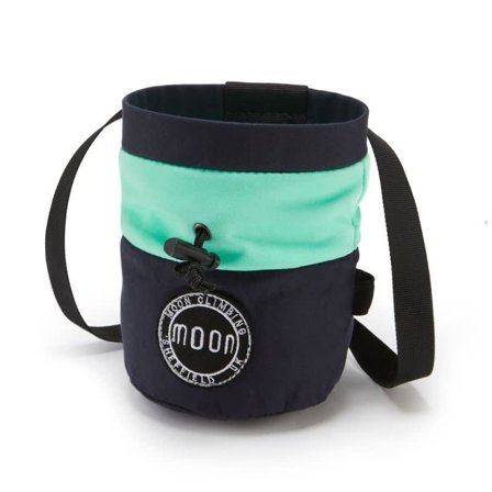 Moon S7 Retro Chalk Bag Mountaineering equipment Green ONESIZE