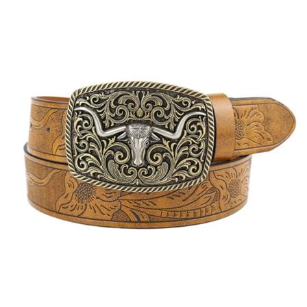 Western Cowboy Beltespenne Belte BRUN 120CM brun brown 120 cm