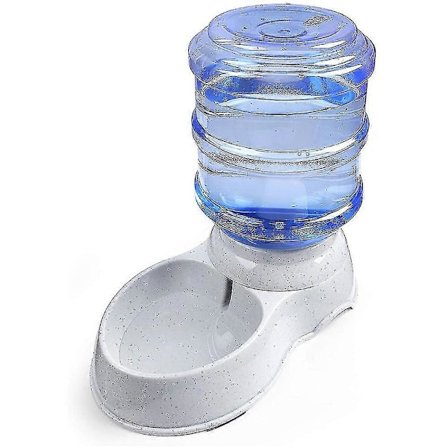 Vanddispenser til kæledyr - 1 Gal Genopfyldning af Vand til Hunde og Andre Dyr Automatisk Gravity Vanddispenser