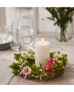 Dekorationskrans LED Sommer Multi