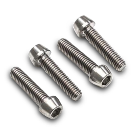 CNC Racing Screws Set Front Axle Clamp M8X30 (4 Pcs) - Titanium - Ducati 848 EVO 2011-2013