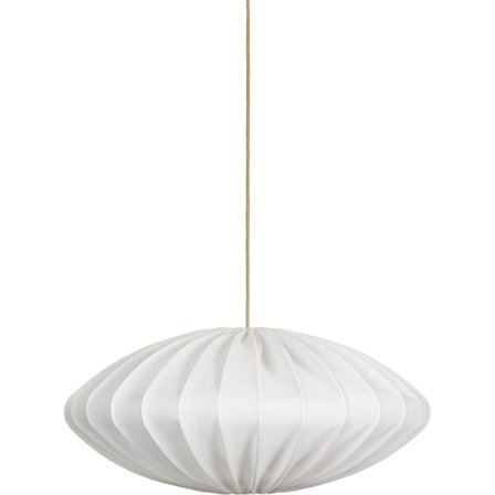 Watt&veke Ellipse kattovalaisin, 80 cm, pellava, valkoinen