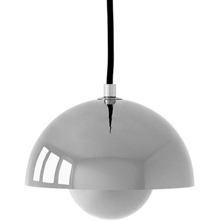 &Tradition Flowerpot VP10 pendel 16 cm, krom' - 'Andtradition | Inredning > Lampor > Taklampor > Pendellampor | Bagaren och Kocken