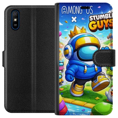 Kompatibelt Plånboksfodral till Xiaomi Redmi 9A Crowned Space Runner