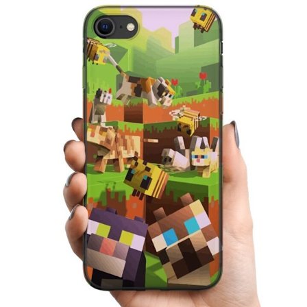 Yhteensopiva Puhelinkuori Apple iPhone SE (2020) MineCraft