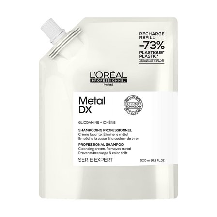 L'Oréal Professionnel L'Oréal Professionnel Metal DX Shampoo 500 ml, Refill, Hår, Shampoo, Hårshampoo