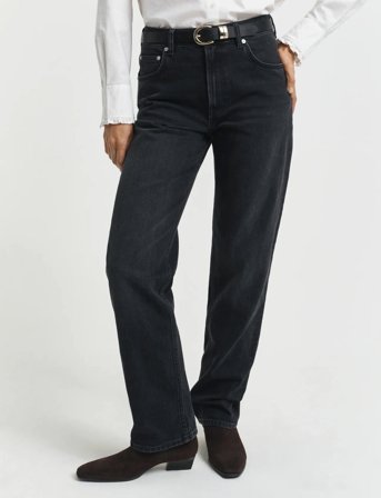 GANT Straight Stretch Jeans - Blue - 31 x 34