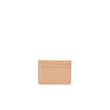 Jil Sander, Card Holder Beżowy, Mężczyzna, Rozmiar: ONE Size