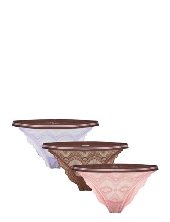 Becksöndergaard | Wave Lace Ray Tanga 3 Pack | L