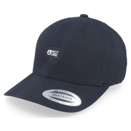 Picture - Svart unconstructed Keps - Kotka Bb Cap Black Dad Cap @ Hatstore