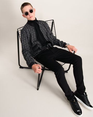 Grunt Dude Pant Svart Byxor Kille - Kids Brand Store