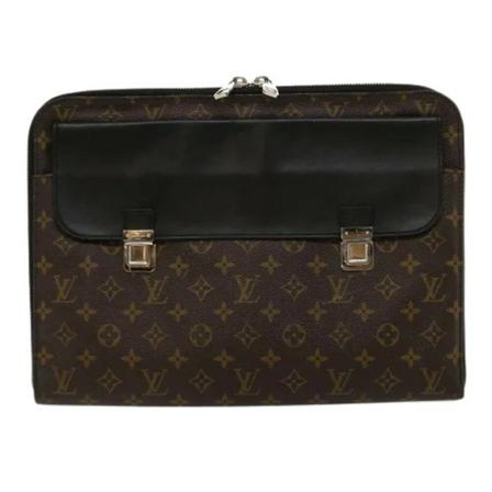 Louis Vuitton Vintage Pre-ownedCanvaslouis-vuitton-Tass , Bruin , Dames , Maat: ONE Size Vintage Tassen