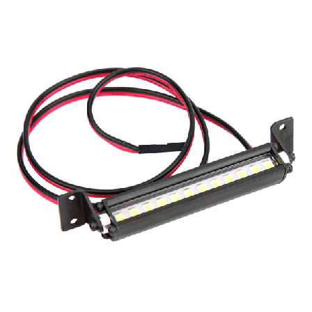 RC Car Accessory Mini 12 LED Light Bar kattolamppu sopii TRX-4 Scx10 1/10 4WD CrawlerBlack