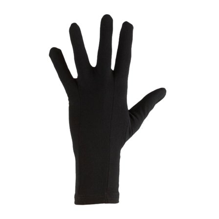 Icebreaker Men's Oasis Glove Liners Men hiking gloves Black XL