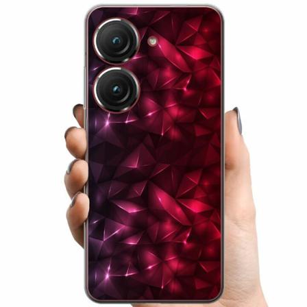 Asus Zenfone 9 Tpu Mobilskal Tempting Red
