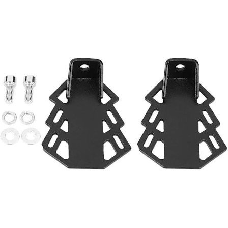 2023 Bicycle Rear Pedal, Iron Non-slip Foot Pegs Bike Rear Foot Pegs With 5mm Hole For Mountain Terrain Bike