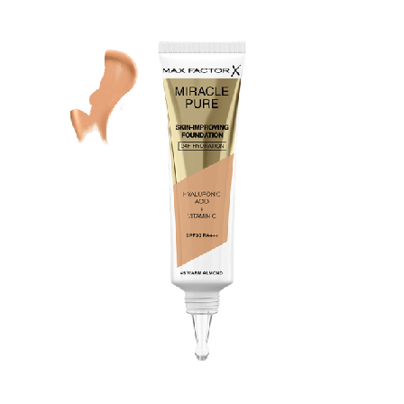 Max Factor Miracle Pure Foundation Unisex Beige 30
