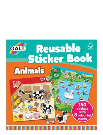 Galt Stickerbok Djur - Multi/patterned - ONE SIZE