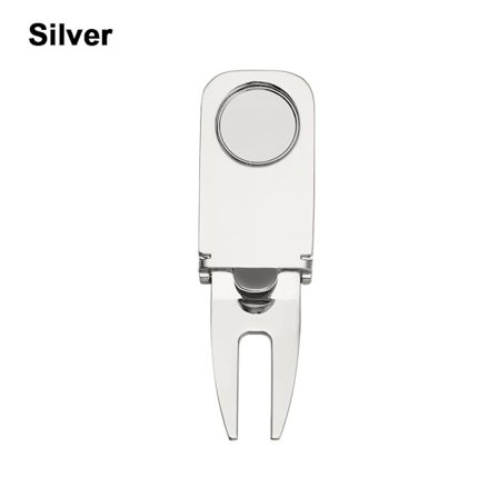 Golf Divot Tool Cigar Holder SILVER