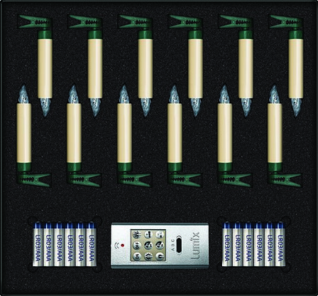 LUMIX JULETRELYS MED LED LUMIX 12