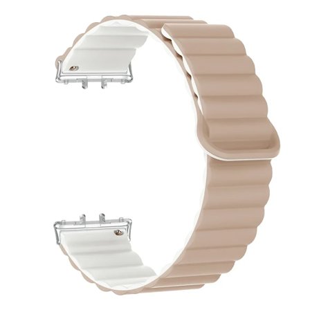 Magnetisk silikonögla för Samsung Galaxy Fit 3 klockarmband, justerbart armband för Samsung Fit 3 armband Correa-tillbehör