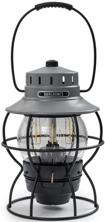 Barebones Railroad Lantern Grey