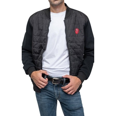 The Rolling Stones Unisex Adult Classic Tongue Jacket XL Svart