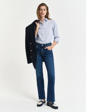 GANT Slim Flare Jeans - Blue - 27