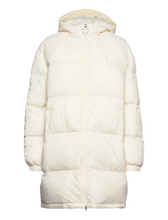 Berislav Long Padded Coat Fôret Kåpe Creme FILA