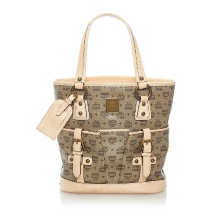 MCM Pre-owned Pre-owned Canvas hndtasker inbo, Dame Vintage Tasker, Størrelse: ONE Size