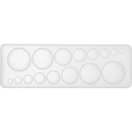 Smykke Siliciumform Rund Epoksyrehar Vedhængsform Til Øreringe